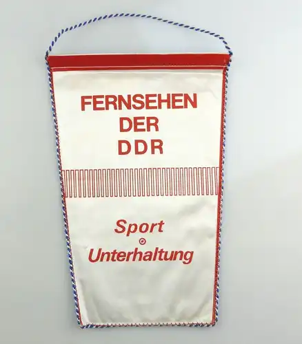 #e8364 DDR Wimpel Tandem Fernsehen der DDR Sport Unterhaltung