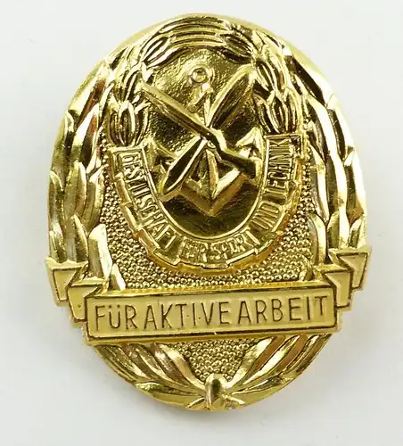 #e8976 Abzeichen / Medaille für aktive Arbeit in der GST vgl. Nr. 11 f (ab 1960)