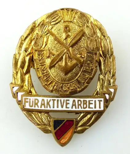 #e8972 Abzeichen / Medaille für aktive Arbeit in der GST vgl. Nr. 11 d (1956-59)