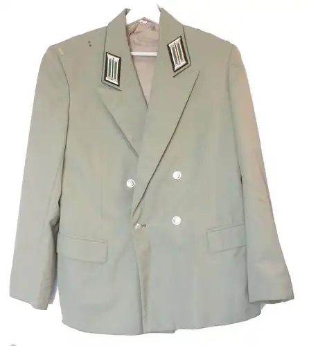 #e9022 Original NVA Grenztruppen Uniform Gala Jacke 1977 Größe: m 48-1
