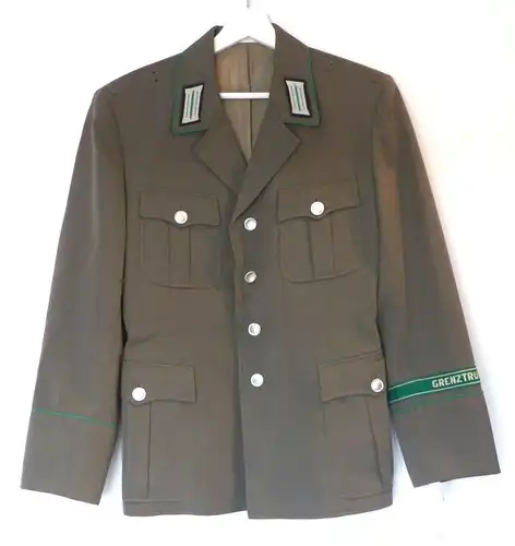 #e9019 Original NVA Uniform Jacke von 1982 Grenztruppen der DDR Größe: m 48-0