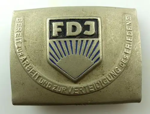 Altes FDJ Koppelschloss Freie Deutsche Jugend ,Orden3397
