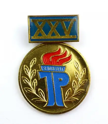 e9145 Original alte Medaille Pionierinitiative DDR 25 Jahre von 1974