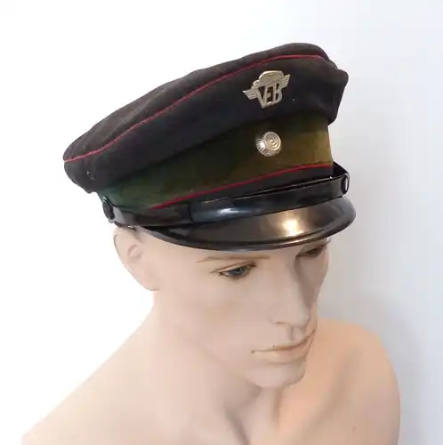 E9081 Original VEB Kraftverkehr Schirmmütze DDR Größe: 56 VEB Sachsen Zwickau