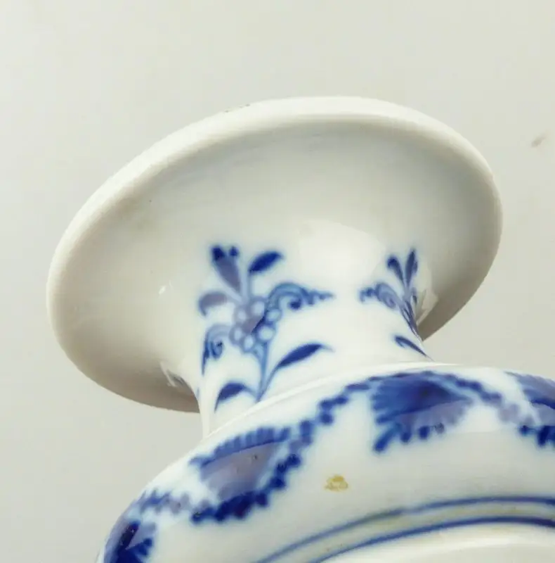 E9249 Meissen Zwiebelmuster Knaufzeit Lampenfuß 1 Wahl 5