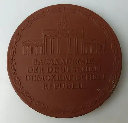 Meissen Medaille: Bauakademie der DDR, In Würdigung hoher wissenschaf, Orden1435