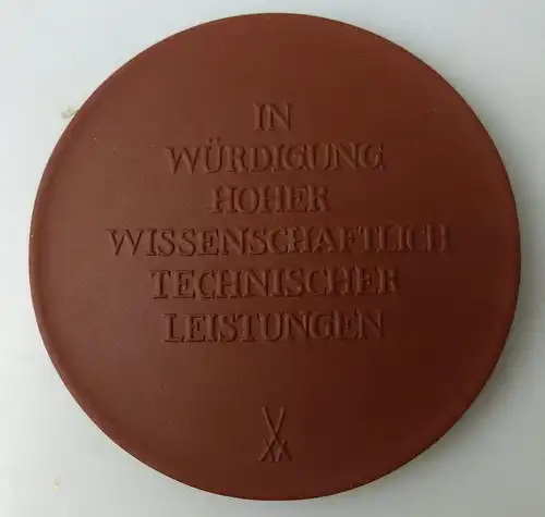 Meissen Medaille: Bauakademie der DDR, In Würdigung hoher wissenschaf, Orden1435