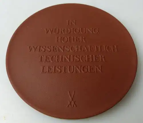 Meissen Medaille: Bauakademie der DDR, In Würdigung hoher wissenschaf, Orden1435