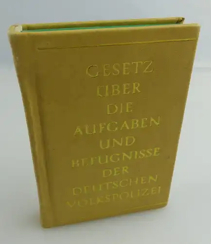 Minibuch:Gesetz über die Aufgaben und Befugnisse der Deutschen Volkspolizei e071