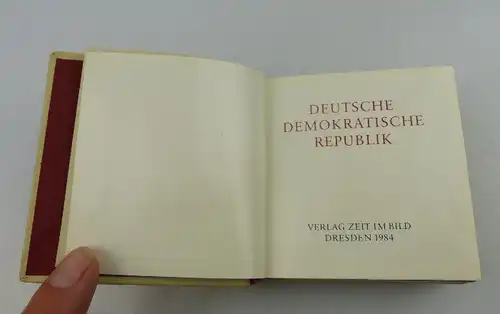 Minibuch deutsche demokratische Republik Verlag Zeit im Bild bu0640