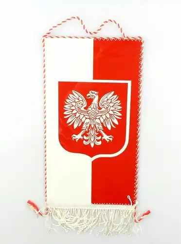 #e6369 Original alter Wimpel aus Polen Polski Zwiazek Tenisa Stolowego Warszawa