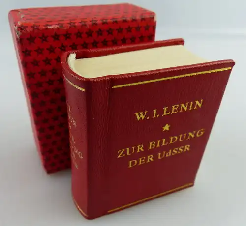 Minibuch : W.I.Lenin Zur Bildung der UdSSR  Dietz Verlag Berlin 1972 e056