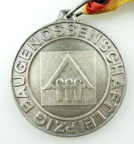 #e3379 Medaille 2. Platz Sportfest unserer Wohnanlage, Baugenossenschaft Leipzig