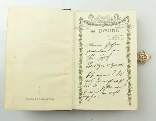 #e3712 Altes Gesangsbuch der evangelisch - lutherischen Kirche von 1883, Sachsen