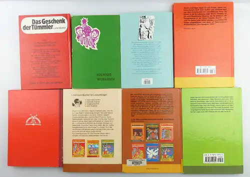 8 alte Kinderbücher: z.B. Leselöwen Eselgeschichten etc. e1077