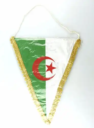#e6345 Original alter Wimpel aus Algerien Armee Nationale Populaire