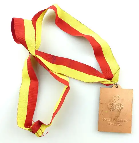 #e4167 DDR Medaille ASV Armeesportvereinigung Vorwärts DTSB Bronze