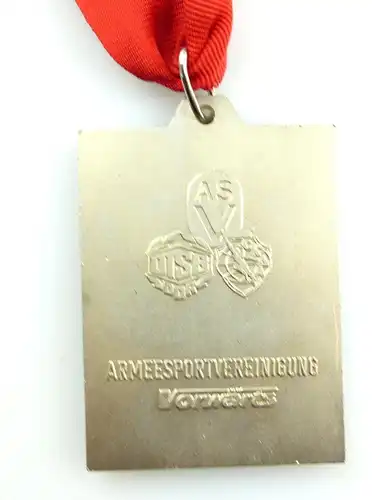 #e4166 DDR Medaille ASV Armeesportvereinigung Vorwärts DTSB CKAA