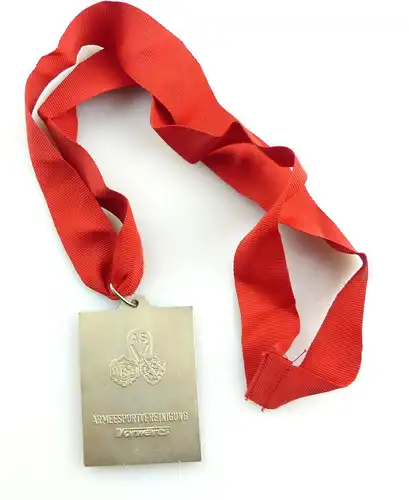 #e4166 DDR Medaille ASV Armeesportvereinigung Vorwärts DTSB CKAA