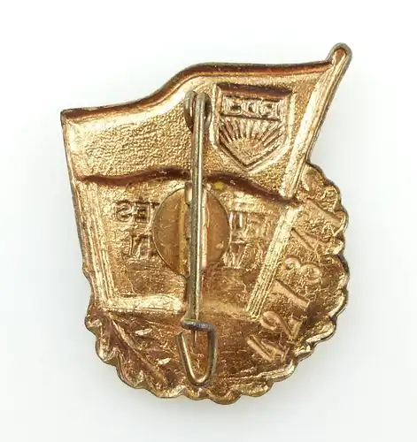 #e4621 DDR Abzeichen FDJ für gutes Wissen Stufe Bronze mit VNr. (1950 - 1954)