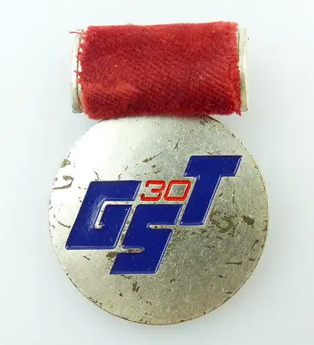 #e2566 30 Jahre GST DDR Medaille /Abzeichen für hervorragende Leistungen