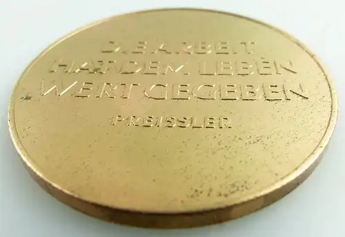 Medaille im Etui: Ehrenplakette Kreis Strausberg  e1409