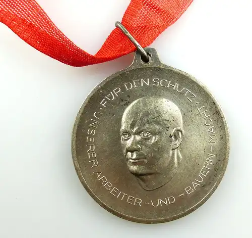 #e4154 DDR Medaille Offiziershochschule Ernst Thälmann Silber 2. Platz