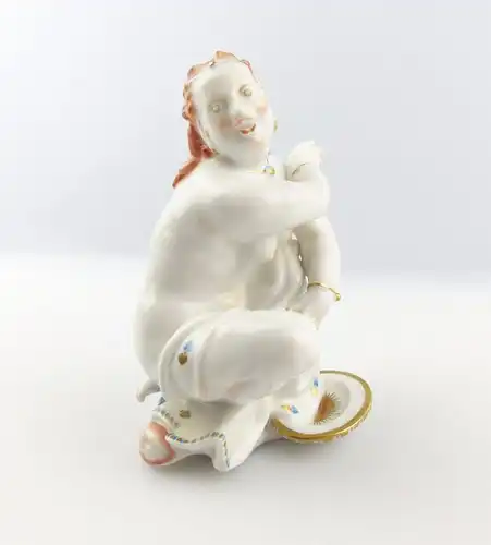 #e5113 Seltene Porzellan Figur Wallendorf hockende Frau