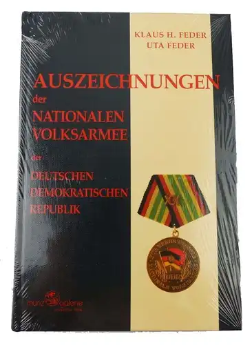 Auszeichnungen der NVA der DDR 1994 NEU K.H. Feder und Uta Feder