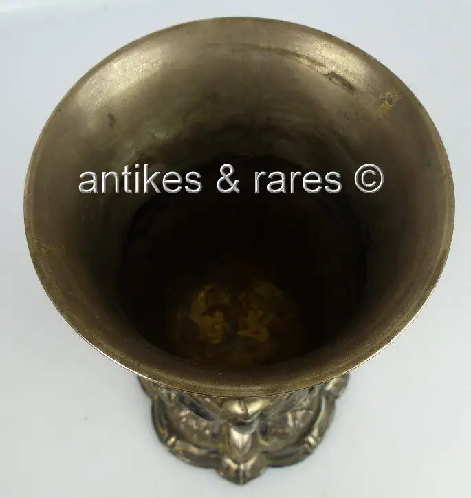 Pokal 13 Lot (Ag) Silber verliehen an Kommandanten Immanuel Schaufuss 1867 gewid 6