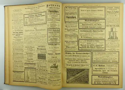 Buch: Zeitschrift für Spiritusindustrie von 1892 - Offizielles Organ e1383