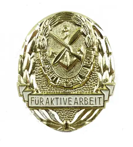 #e6306 Medaille für aktive Arbeit in der GST vgl. Nr. 11 g ab 1962 verliehen