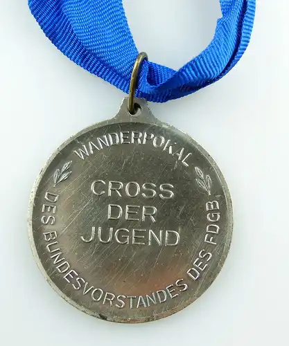 #e4137 DDR Medaille Nationales Jugendfestival der DDR 30 Jahre DDR FDGB