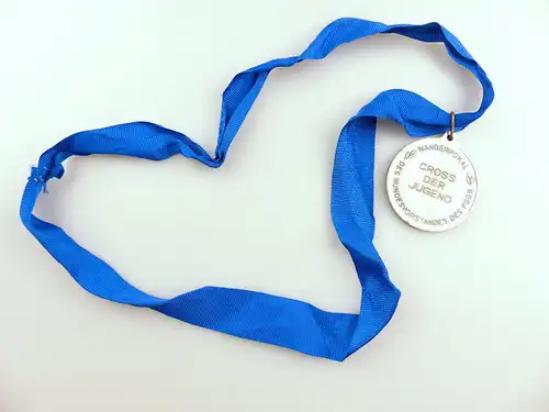 #e4137 DDR Medaille Nationales Jugendfestival der DDR 30 Jahre DDR FDGB