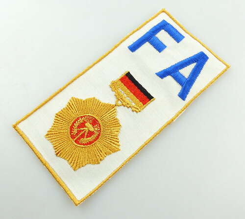 Vaterländischer Verdienstorden #e4580 Original alter Aufnäher VVO in Gold * 