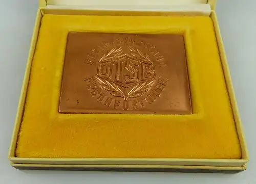 Medaille: Bezirksvorstand Frankfurt / Oder DTSB bronzefarben, Orden1339