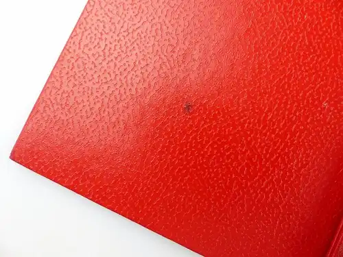 #e6604 4 große DDR Urkundenmappen rot