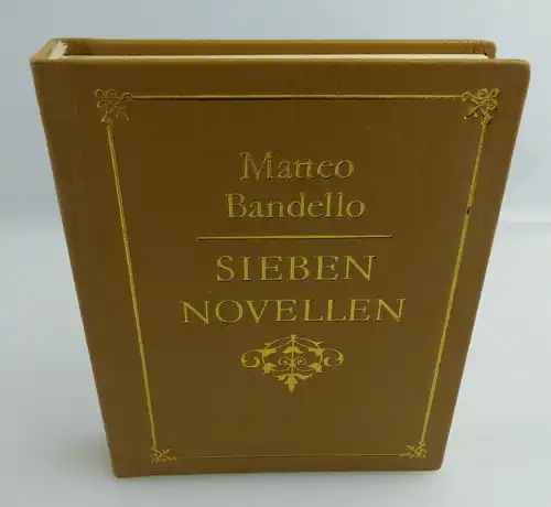 Minibuch: Matteo Bandello - Sieben Novellen - Rütten und Loening Berlin e011