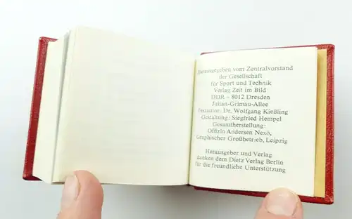 #e5476 Minibuch: Ernst Schneller Biographie mit persönlicher Widmung BV Suhl GST