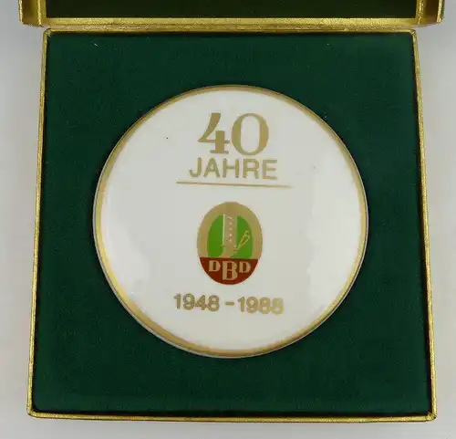 Medaille: 40 Jahre DBD 1948-1988 Parteivorstand der Demokr. Bauernpar, Orden1308