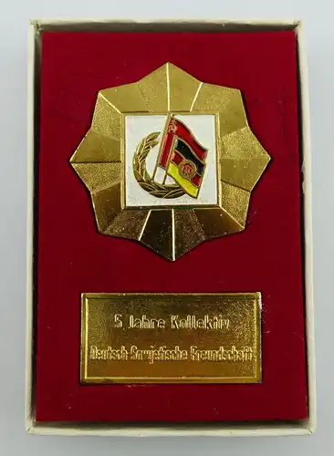 Medaille: 5 Jahre Kollektiv Deutsch Sowjetische Freundschaft, Orden2761