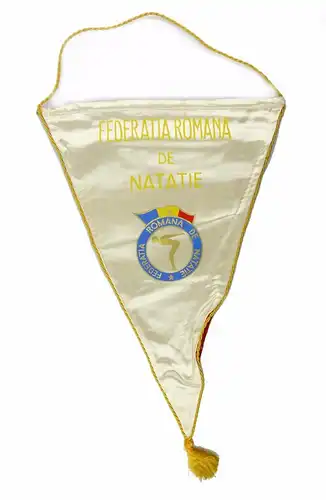 #e6266 Original Wimpel Federatia Romana de Natatie Schwimmen