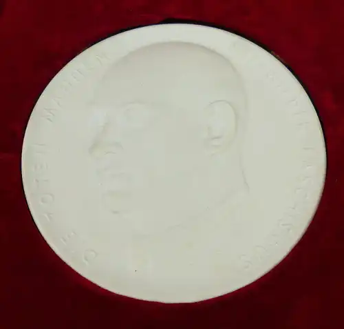große Meissen Medaille im Etui: Ernst Thälmann 1886-1944, un036