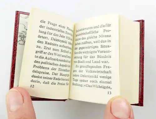 #e5445 Minibuch: F. E. Dzierzynski Leben und Wirken Offizin Andersen Nexö