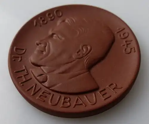 Meissen Medaille: Dr. Th. Neubauer 1890-45 Akademie der pädagogischen, Orden2728