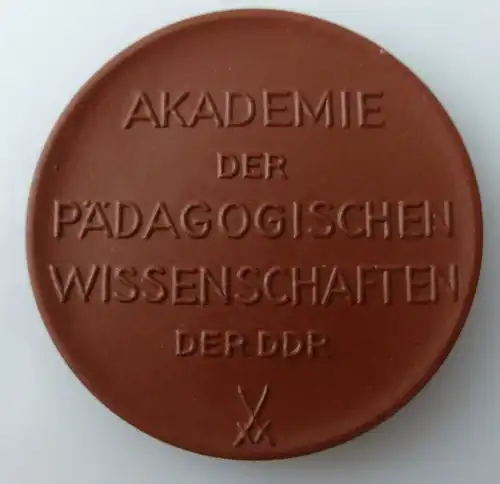 Meissen Medaille: N. K. Krupskaja 1869-1939 Akademie der pädagogische, Orden2727