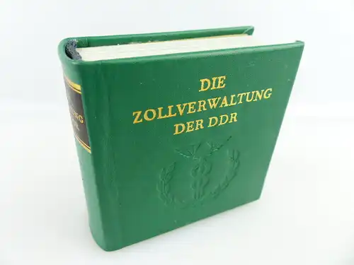 Minibuch: Zollverwaltung der DDR Offizin Andersen Nexö e262