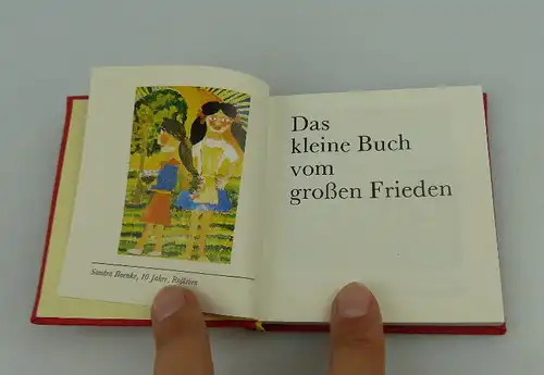 Minibuch: Das kleine Buch vom Frieden Verlag Junge Welt mit Beilage bu0475