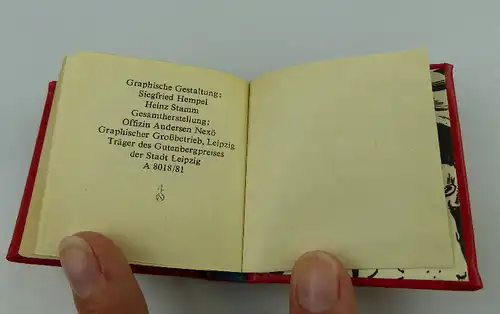 6 Minibücher Die Gespräche des Pietro des Pietro Aretino Band 1 bis 6 bu0461