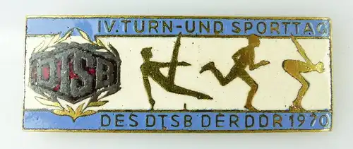 Abzeichen: IV. Turn- und Sporttag des DTSB der DDR 1970 e1643